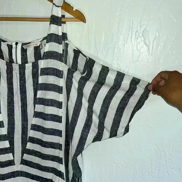 Soft‎ Surroundings Sunset Park Tunic Linen Blend Medium - Picture 4 of 6